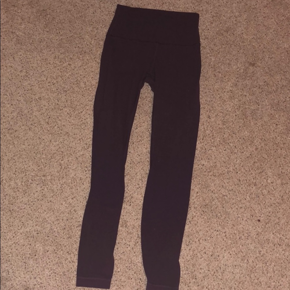 Lulu lemon purple align leggings